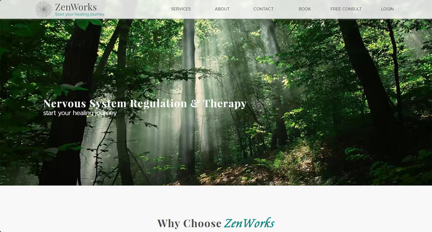 Custom Website Design for Therapists